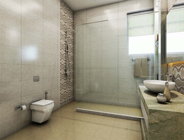 Bathroom in 3.5 BHK Apartment at Mapsko Royale Ville, Sector 82 – for Sale