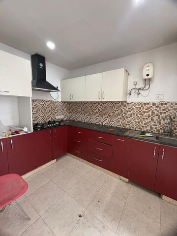 Kitchen in 2 BHK Apartment at MI Rustle Court, Gomti Nagar – for Rent