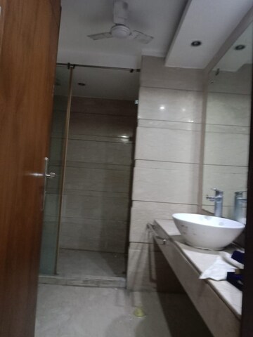 Bathroom in 4 BHK Builder Floor at Maharani Bagh – for Rent