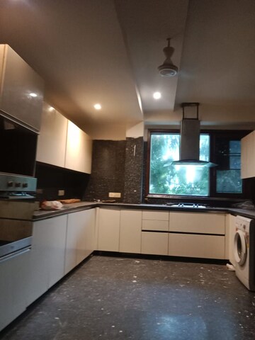 Kitchen in 4 BHK Builder Floor at Maharani Bagh – for Rent