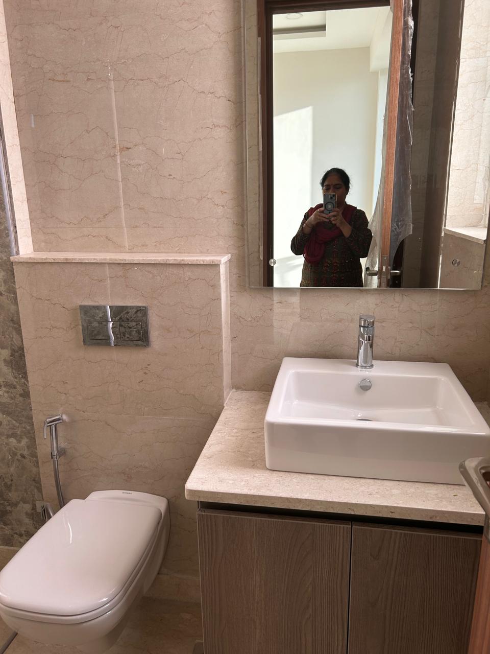 3 BHK + Study Room Apartment For Rent in Ambience Creacions