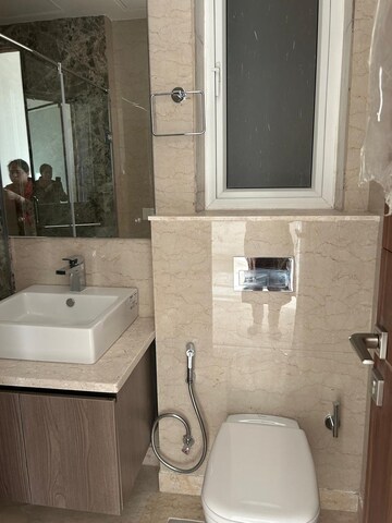 Bathroom in 3 BHK Apartment at Ambience Creacions, Sector 22 – for Rent