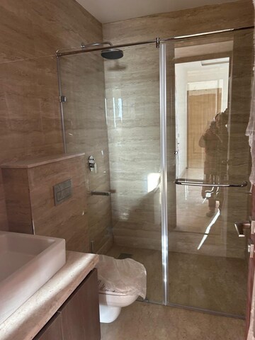 Bathroom in 3 BHK Apartment at Ambience Creacions, Sector 22 – for Rent