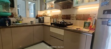 Kitchen in 3 BHK Apartment at PS Amistad, New Town – for Sale