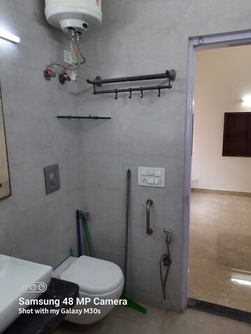 Bathroom in 3 BHK Apartment at Greater Kailash I – for Rent