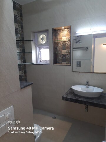 Bathroom in 3 BHK Apartment at Greater Kailash I – for Rent