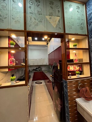 Kitchen in 3 BHK Villa at Kingson Green Villa, Sector 16 Greater Noida – for Sale