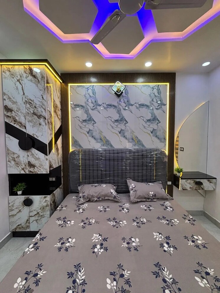 Master Bedroom, sa-homes-i 2.5 Bedroom 456 Sq.Ft. Builder Floor In Uttam Nagar Delhi 8895718