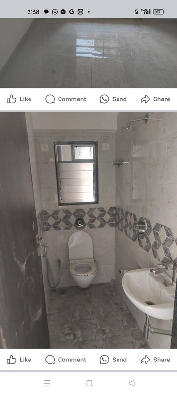 Bathroom in 2 BHK Apartment at Goregaon West View CHS, Goregaon West – for Rent