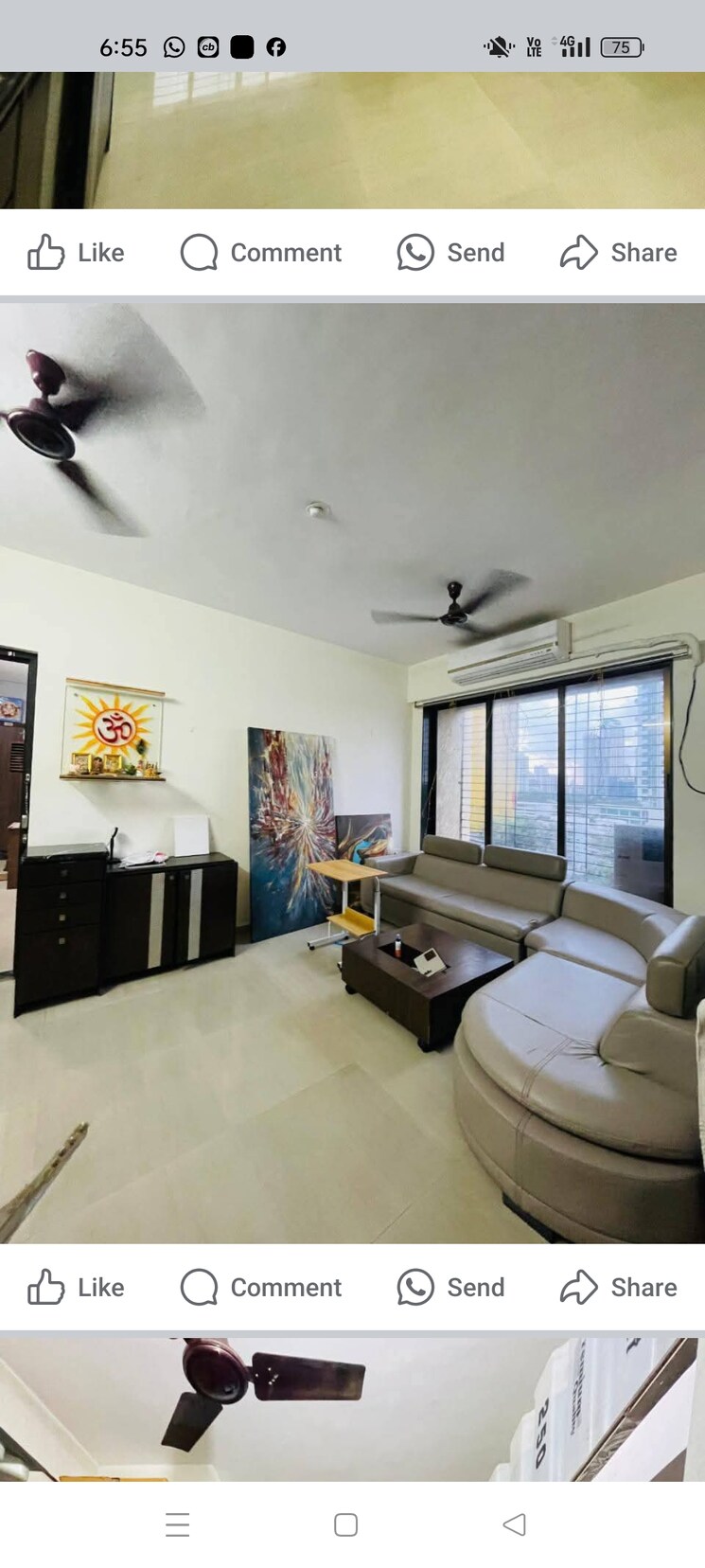 Living Room, amar-kunj-goregaon-west 2 Bedroom 604 Sq.Ft. Apartment In Goregaon West Mumbai 8895730