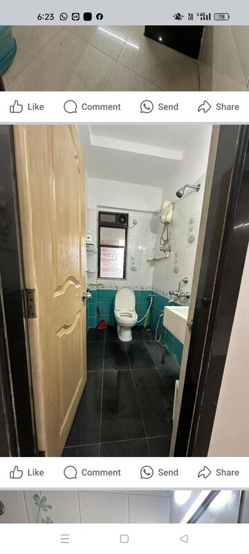 Master Bedroom in 2 BHK Apartment at Kotecha Heights, Malad West – for Rent
