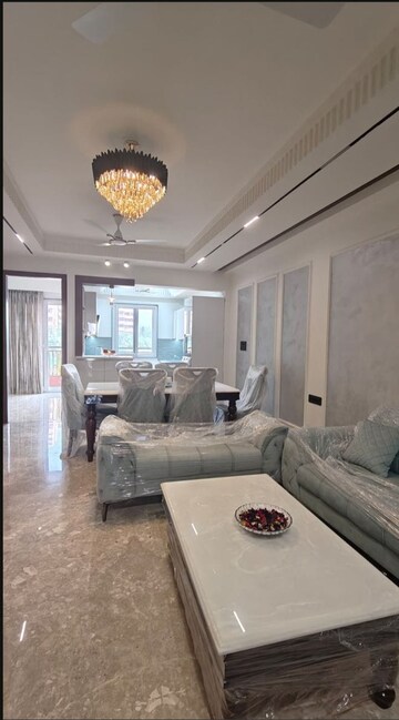 Living Room in 3 BHK Builder Floor at Orris Atulyam, Sector 83 – for Sale
