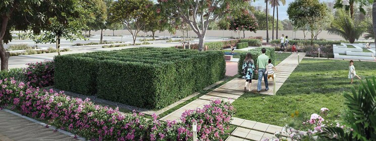 Garden, ats-homekraft-bonheur-avenue  100 Sq.Yd. Plot In Sohna Sector 35 Gurgaon 8895816