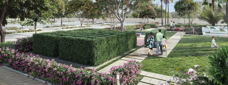 Garden, ats-homekraft-bonheur-avenue  100 Sq.Yd. Plot In Sohna Sector 35 Gurgaon 8895816