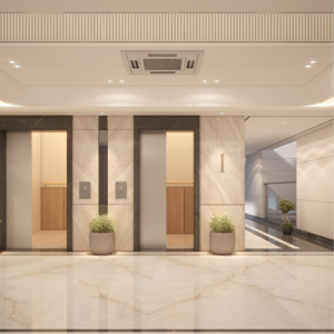 Lift in 3 BHK Apartment at Vrindavan Yojna – for Sale