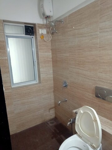 Bathroom in 1 BHK Apartment at Royal Oasis, Malad West – for Rent