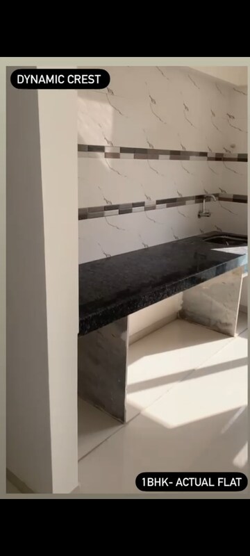 Kitchen in 2 BHK Apartment at Dynamic Crest, Shilphata – for Sale