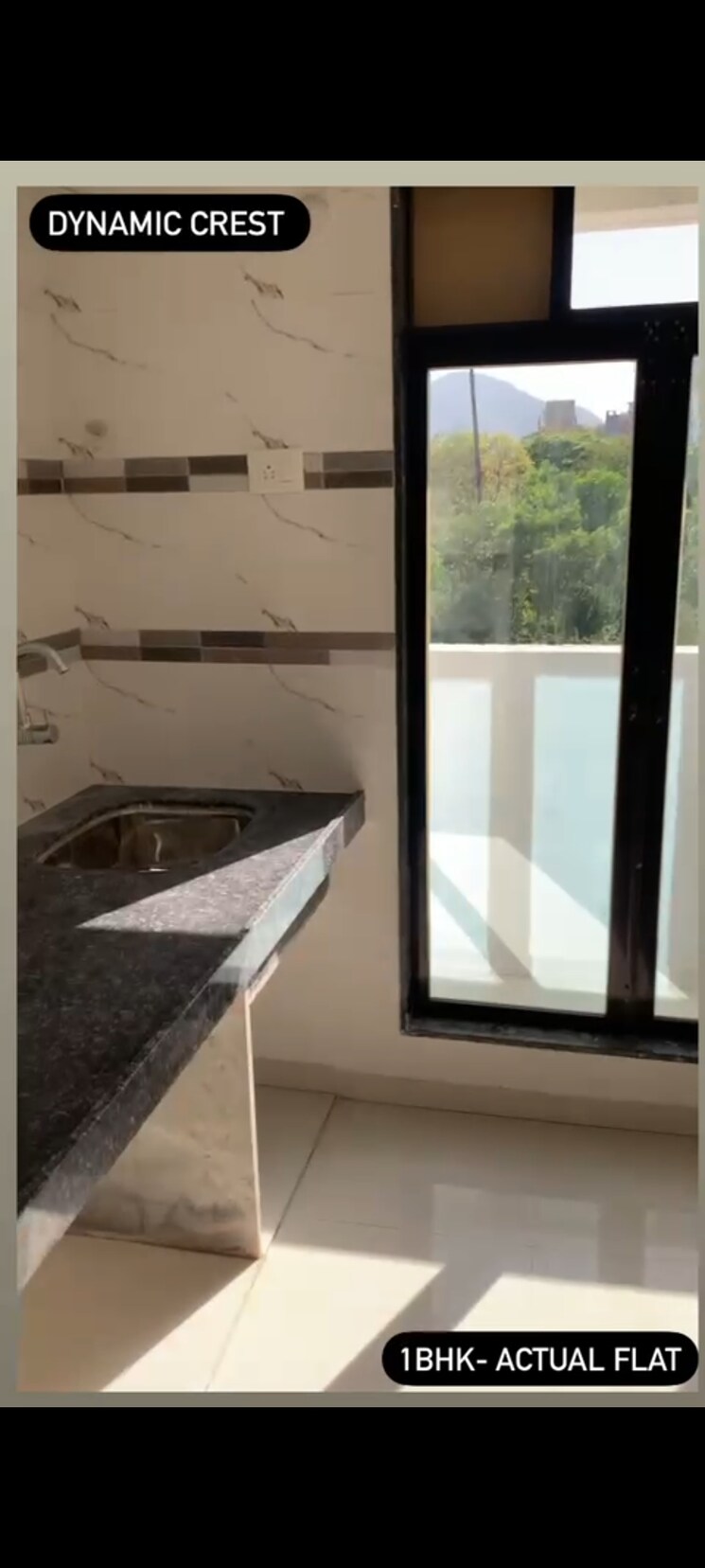 Kitchen, dynamic-crest 2 Bedroom 518 Sq.Ft. Apartment In Shilphata Thane 8896062