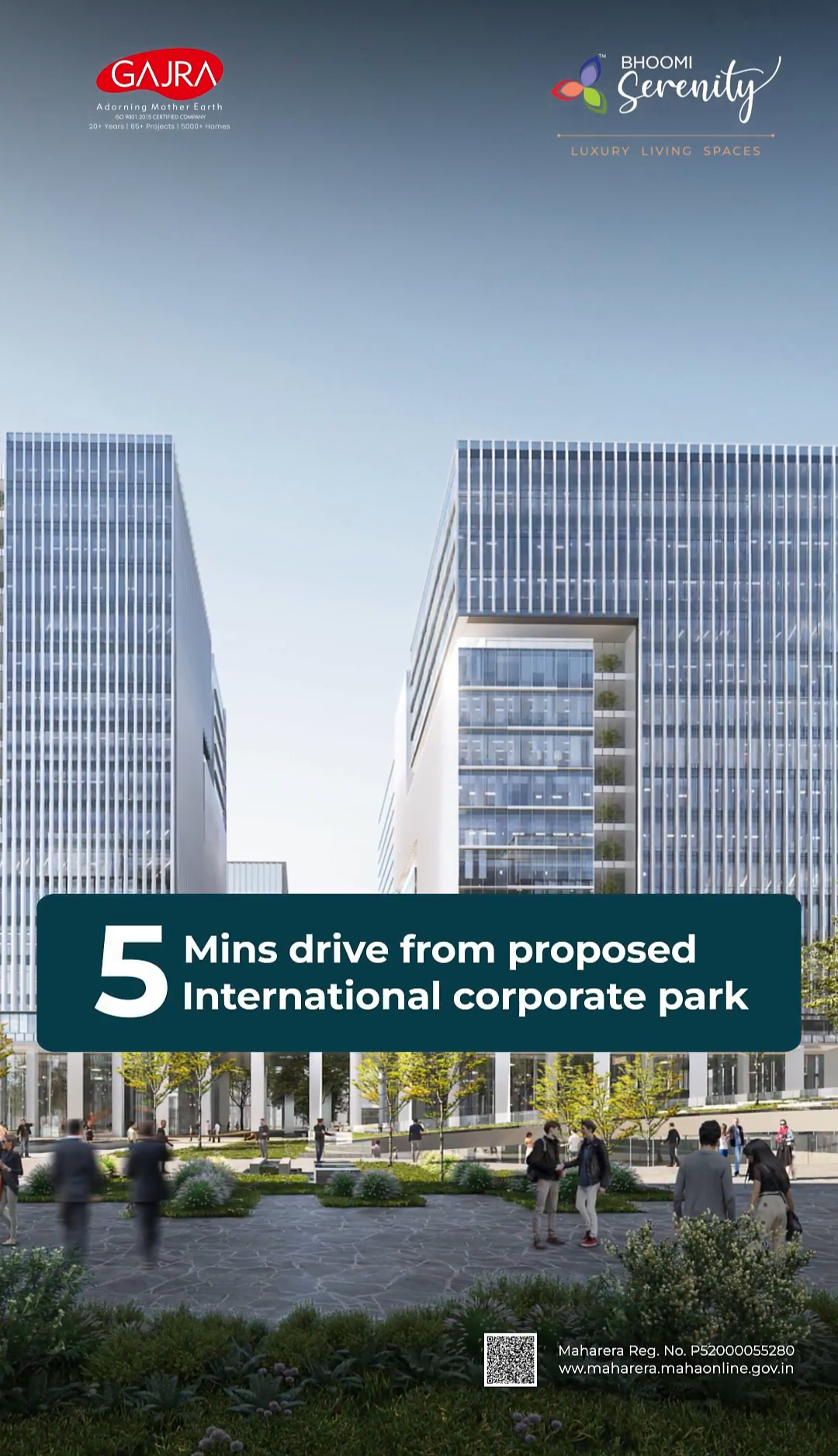 2 BHK Apartment For Sale in Gajra Bhoomi Serenity