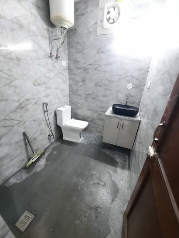 Bathroom in 2 BHK Builder Floor at Malviya Nagar – for Rent