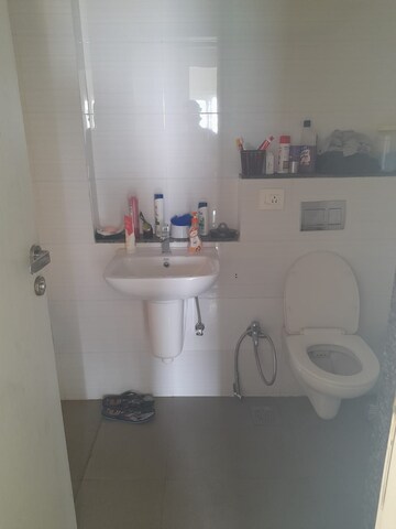 Bathroom in 2 BHK Apartment at Rustomjee Azziano Wing D, Thane West – for Rent