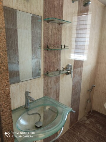 Bathroom in 2 BHK Apartment at Sonata Apartments, Malad West – for Rent