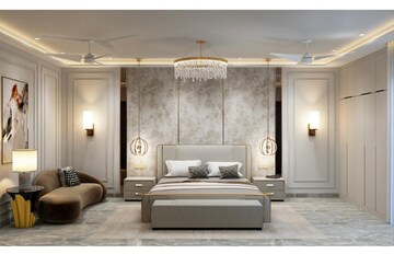 Living Room in 4 BHK Builder Floor at Vasant Vihar – for Rent