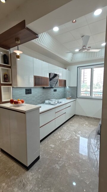 Kitchen in 3 BHK Builder Floor at Orris Atulyam, Sector 83 – for Sale