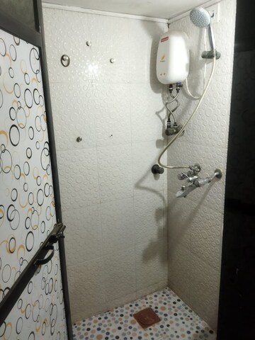 Bathroom in 1.5 BHK Apartment at Libra CHS, Malad West – for Rent
