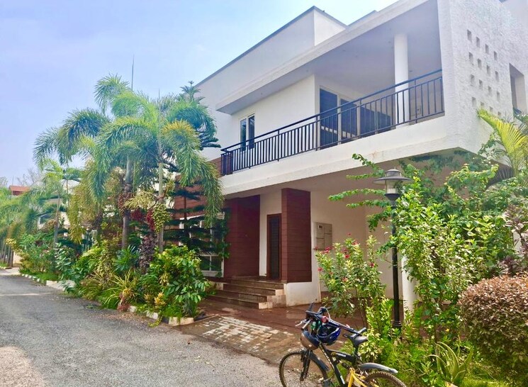 Exterior View, vajram-orchid 3.5 Bedroom 3600 Sq.Ft. Villa In Yelahanka Bangalore 8896207