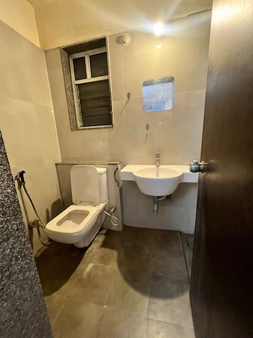 Bathroom in 3 BHK Apartment at Rohan Ishan, Bavdhan – for Rent