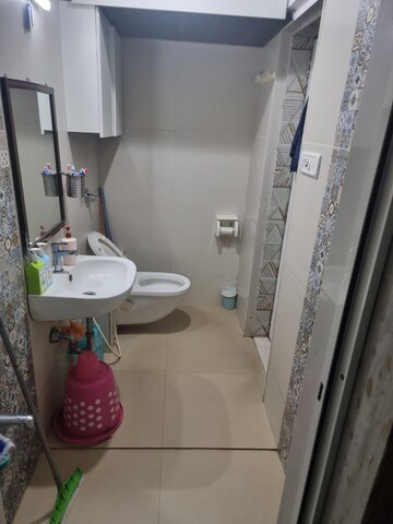 Bathroom in 2 BHK Apartment at Gurukrupa Marina Enclave, Malad West – for Rent