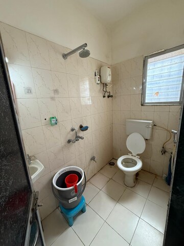 Bathroom in 2 BHK Apartment at Shubharambh Complex, Manpada – for Sale