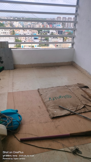Bathroom in 2.5 BHK Apartment at Solitaire Co Op Housing Society Ltd, Dhanori – for Rent
