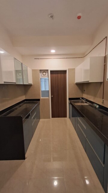Kitchen in 2 BHK Apartment at LnT Crescent Bay T3, Parel – for Rent