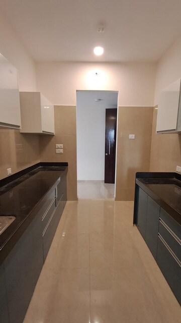 Kitchen in 2 BHK Apartment at LnT Crescent Bay T3, Parel – for Rent