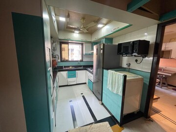 Kitchen in 3 BHK Apartment at NG Garden, Kandivali West – for Rent