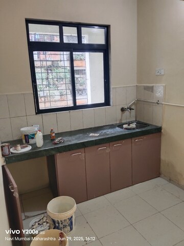 Kitchen in 1 BHK Apartment at Shree Siddhivinayak CHS Ghansoli, Ghansoli – for Rent