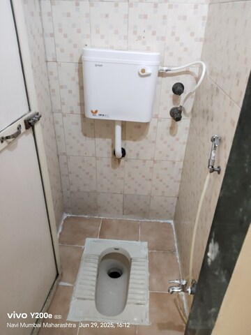 Bathroom in 1 BHK Apartment at Shree Siddhivinayak CHS Ghansoli, Ghansoli – for Rent