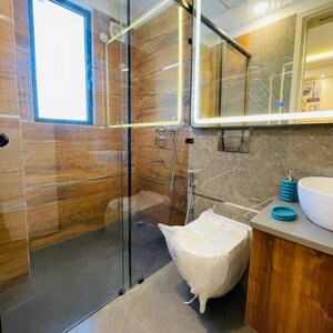 Bathroom in 4 BHK Builder Floor at BPTP Floors, Sector 70 – for Sale