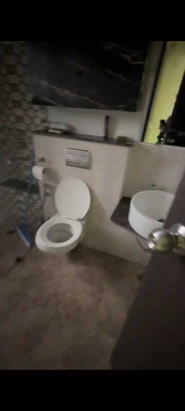 Bathroom in 3 BHK Apartment at Gaur Saundaryam, Tech Zone 4 Greater Noida – for Rent