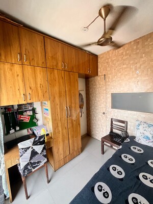 Master Bedroom in 2 BHK Apartment at Akanksha Pioneer, Vartak Nagar – for Sale