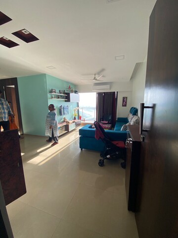 Living Room in 2.5 BHK Apartment at Rustomjee Elanza, Malad West – for Rent
