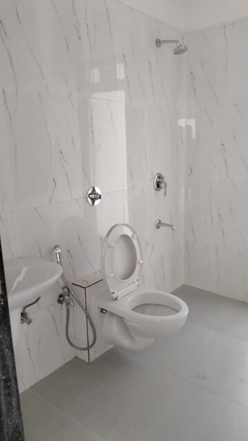 Bathroom in 3 BHK Apartment at Subha heritage, Powai – for Rent