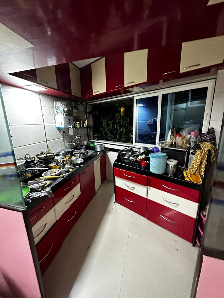 Kitchen, gaodevi 1.5 Bedroom 525 Sq.Ft. Apartment In Gaodevi Thane 8896615