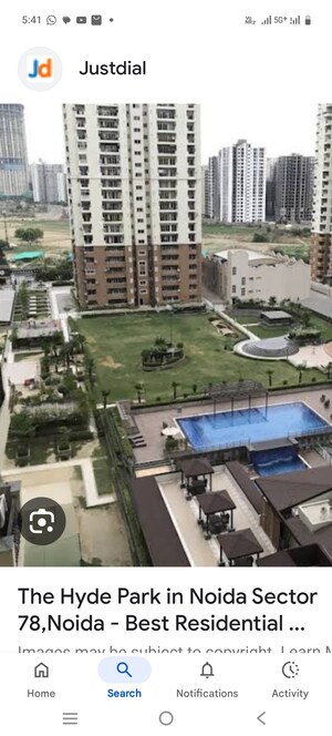 2 BHK Apartment – Exterior View View at Nimbus The Hyde park, Sector 78 - for Sale