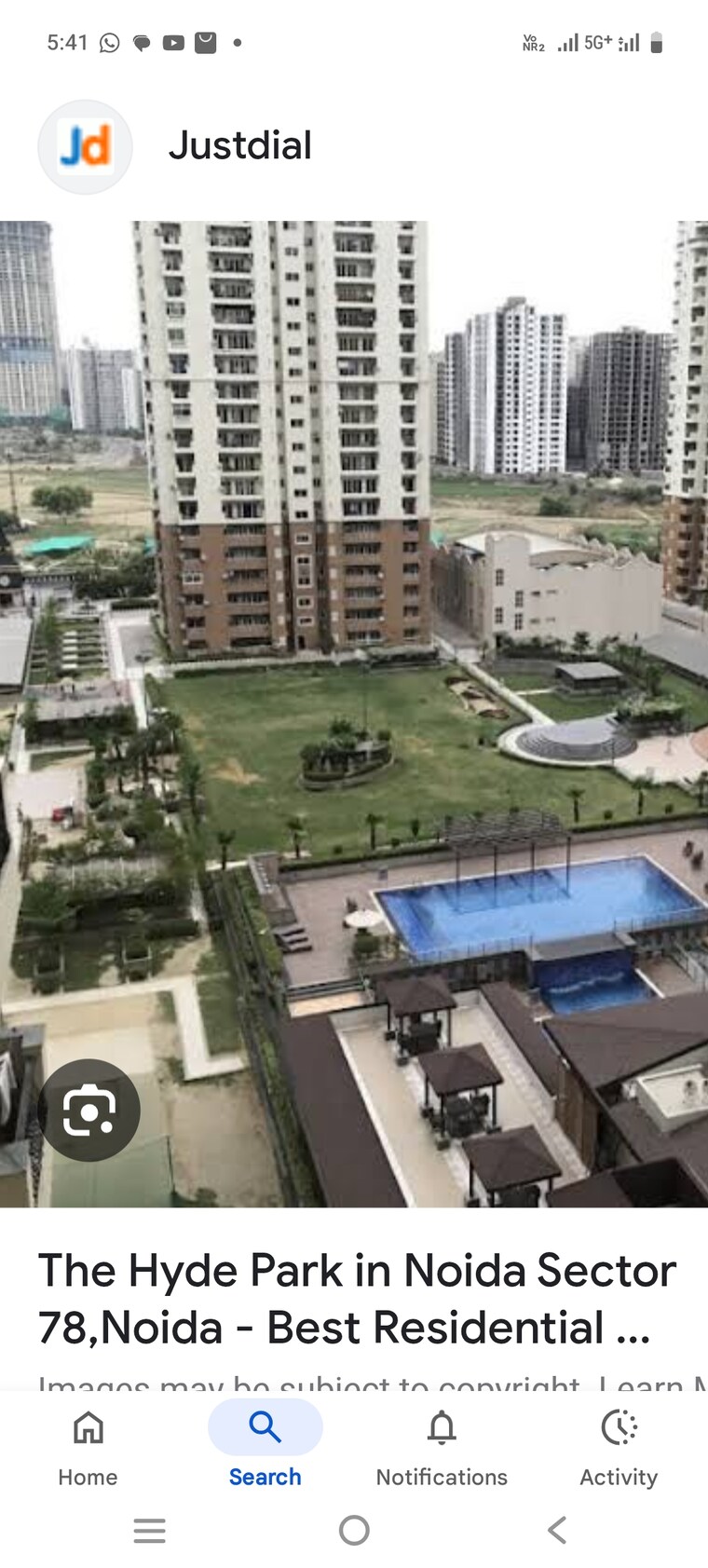 Exterior View, nimbus-the-hyde-park 2 Bedroom 915 Sq.Ft. Apartment In Sector 78 Noida 8896622