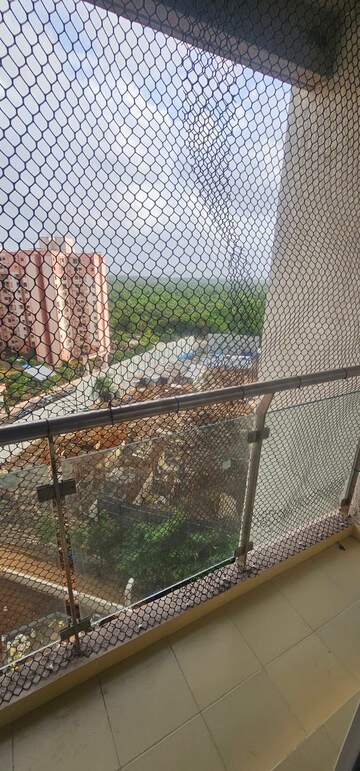 Balcony in 1 BHK Apartment at Bhairaav Goldcrest Residency, Ghansoli – for Rent