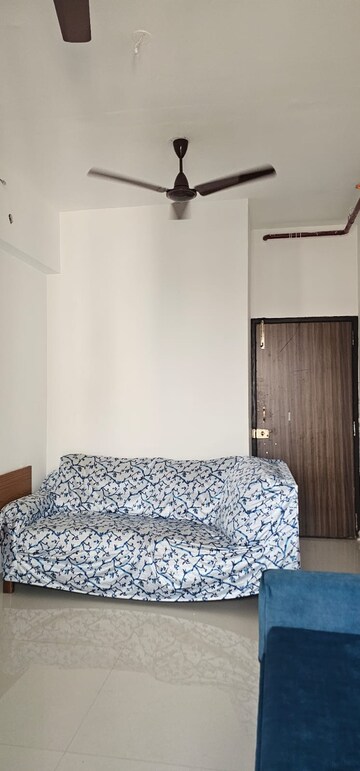 Living Room in 1 BHK Apartment at Bhairaav Goldcrest Residency, Ghansoli – for Rent