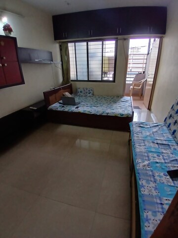 Bedroom in 1 BHK Apartment at Shree Viraj Garden, Dhanori – for Rent
